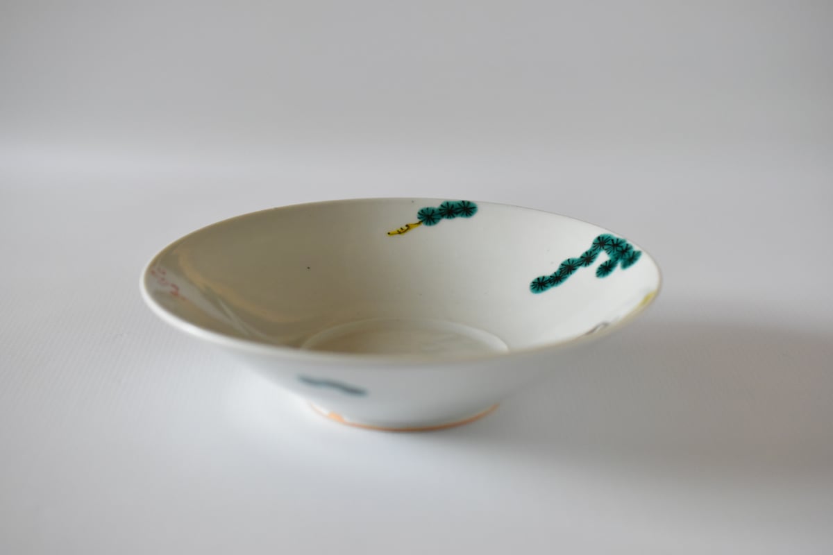 色絵松猫図浅鉢／工房あめつち | うつわと暮らし 凛 ONLINE SHOP
