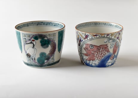 スズキヨウコ作　カタクリの花が美しいゴブレット スズキヨウコ作 カタクリの花が美しいゴブレット