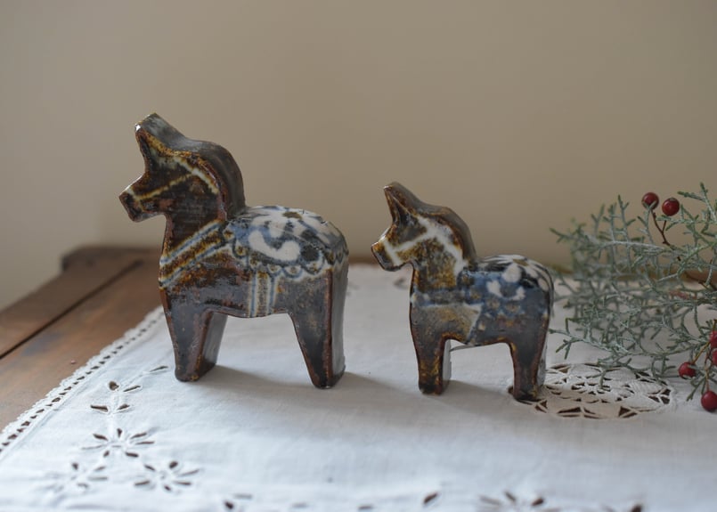 ダーラナホース 大／奥村陶房 | うつわと暮らし 凛 ONLINE SHOP