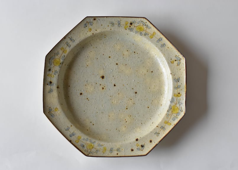 いろ安南 八角皿／市野吉記 | うつわと暮らし 凛 ONLINE SHOP