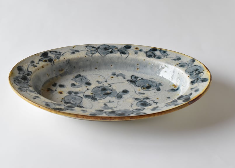 安南手 楕円深皿／市野吉記 | うつわと暮らし 凛 ONLINE SHOP