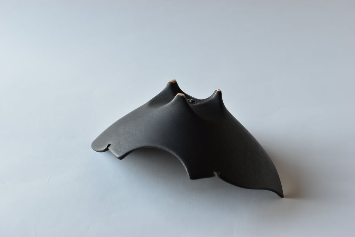 黒蝙蝠鉢（中）／木下和美 | うつわと暮らし 凛 ONLINE SHOP