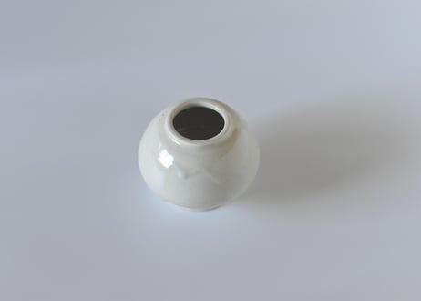 青白磁小壺／竹下努