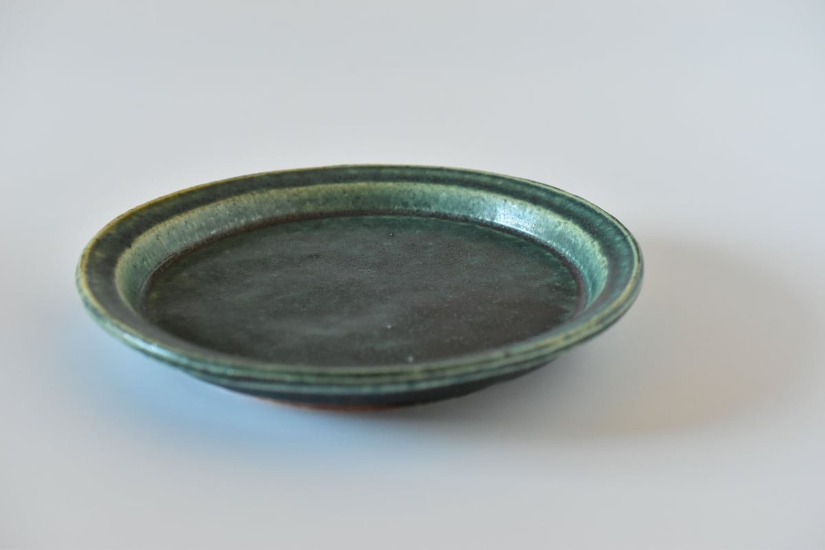 織部釉六寸皿／境道一 | うつわと暮らし 凛 ONLINE SHOP
