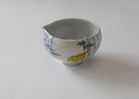 竹に虎片口／工房あめつち