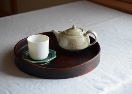 ミモザ釉　POT／境道一