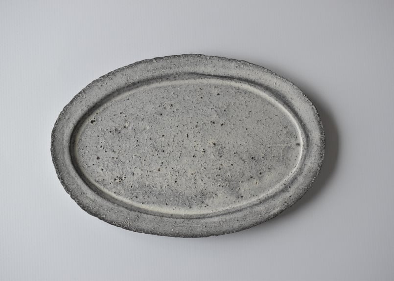 オーバル皿M／栁川晶子 | うつわと暮らし 凛 ONLINE SHOP