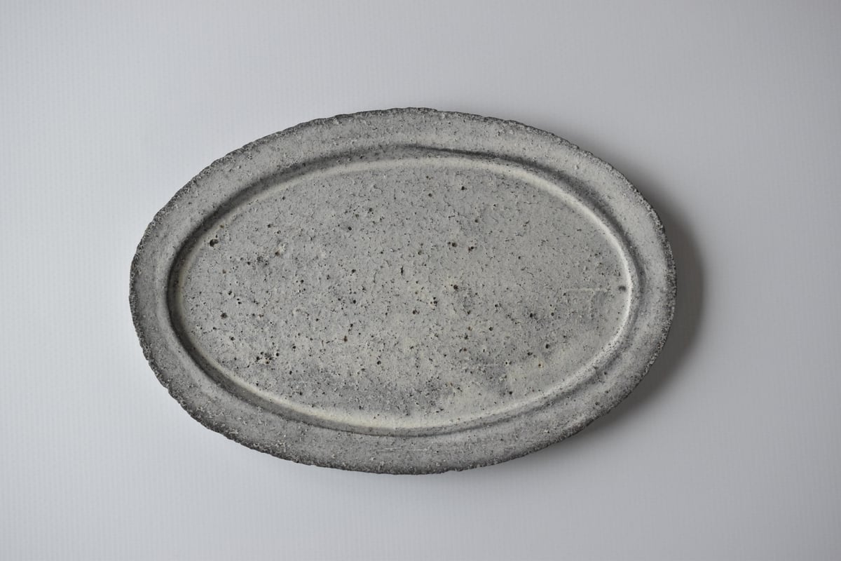オーバル皿M／栁川晶子 | うつわと暮らし 凛 ONLINE SHOP