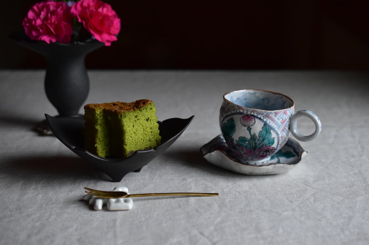 木下和美さん 黒輪花 盛鉢2個セット 重た 