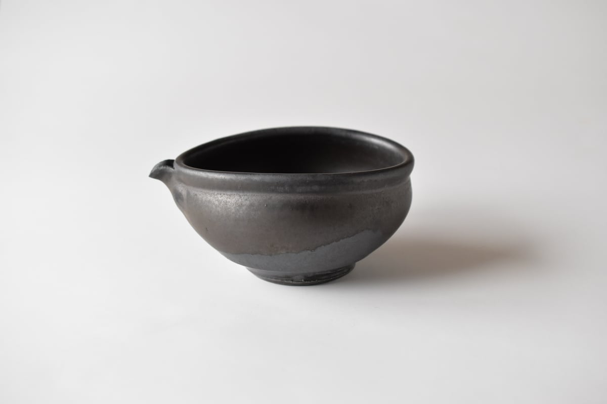 馬場勝文 黒釉小丼 2つ 黒釉片口小鉢／馬場勝文 | うつわと暮らし 凛 ONLINE SHOP