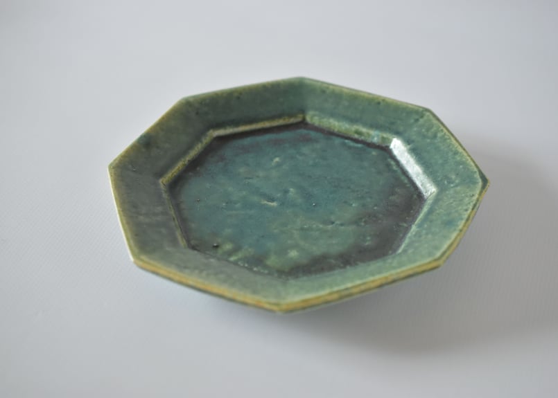 織部釉 八角皿／境道一 | うつわと暮らし 凛 ONLINE SHOP