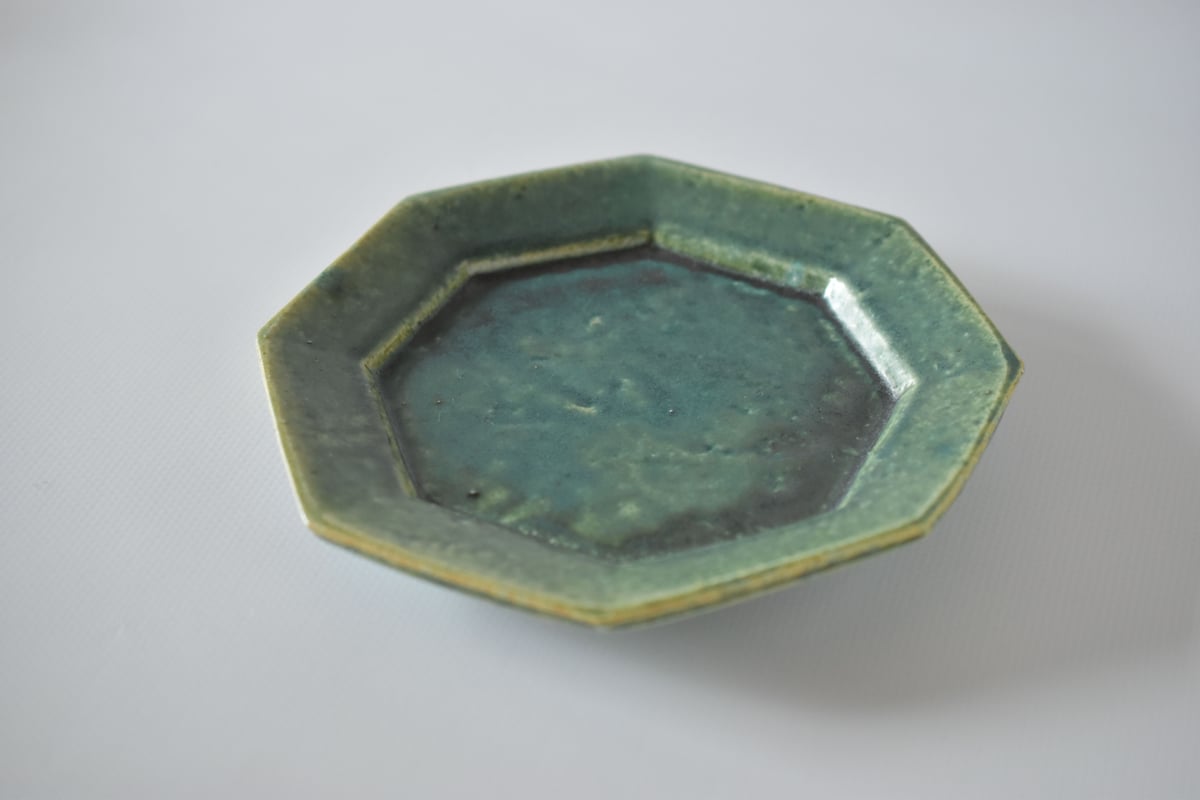 織部釉 八角皿／境道一 | うつわと暮らし 凛 ONLINE SHOP