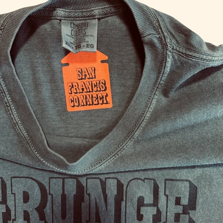S.F.C. GRUNGE.GRUNGE.GRUNGE. ＋− SFCPOP.   Long-sleeve-tee. Ii×S.F.C. exclusive.