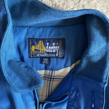 “derby-padding JKT. OGAWA YOHEI-HAND SCREEN PRINT”