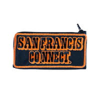 S.F.C. coin purse. hand made one piece item. No7.