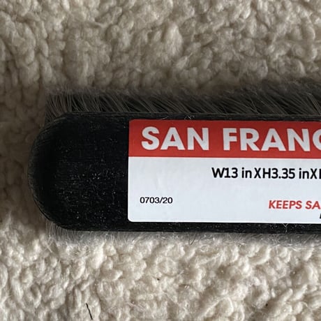 SFC BEACH SAND BRUSH  BLACKx GRAY