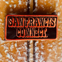 S.F.C. coin purse. hand made one piece item.