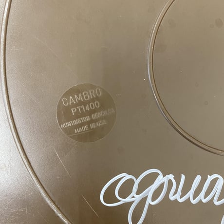 SANFRANCISCO.NNECT. × OGAWA YOHEI-HAND SING. CAMBRO TRAY. by huntington beach. CA  No11.