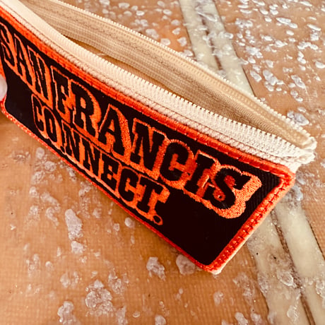 S.F.C. coin purse. hand made one piece item. No3.