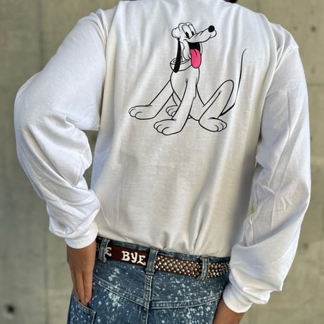 Pluto the Dog♡ × SFC.Long-sleeve-tee.