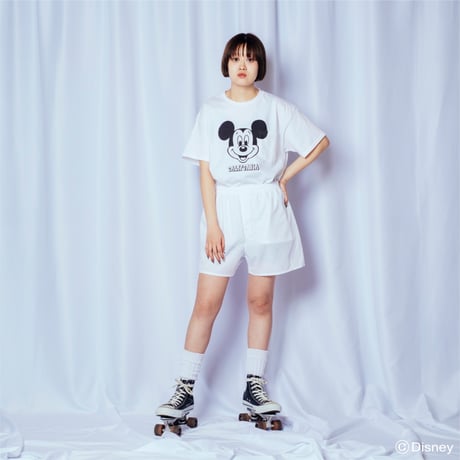 COLSUN&SAN FRANCISCO.NNECT.  PRESENTS 【MICKEY MOUSE COLLECTION 】TEE-WHT.