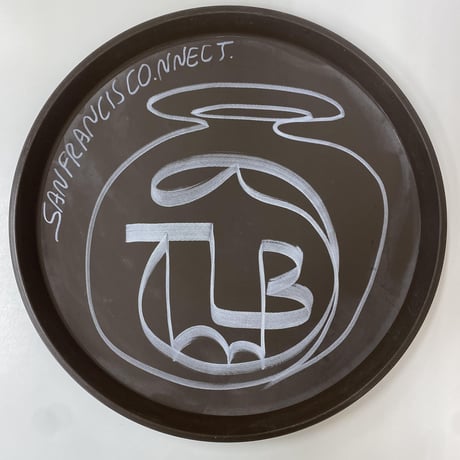 SANFRANCISCO.NNECT. × OGAWA YOHEI-HAND SING. CAMBRO TRAY. by huntington beach. CA  No11.