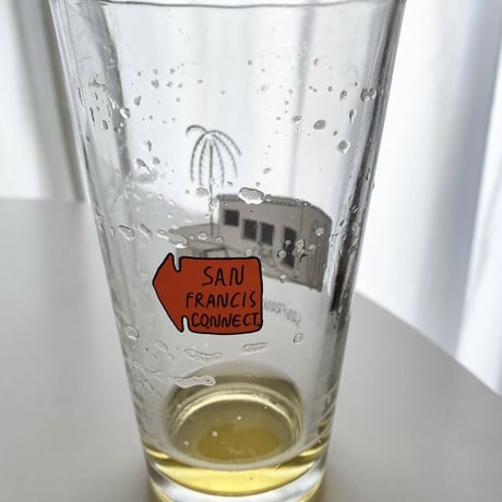 SANFRANCISCO.NNECT.×YOHEY OGAWA.  Pint-glass.