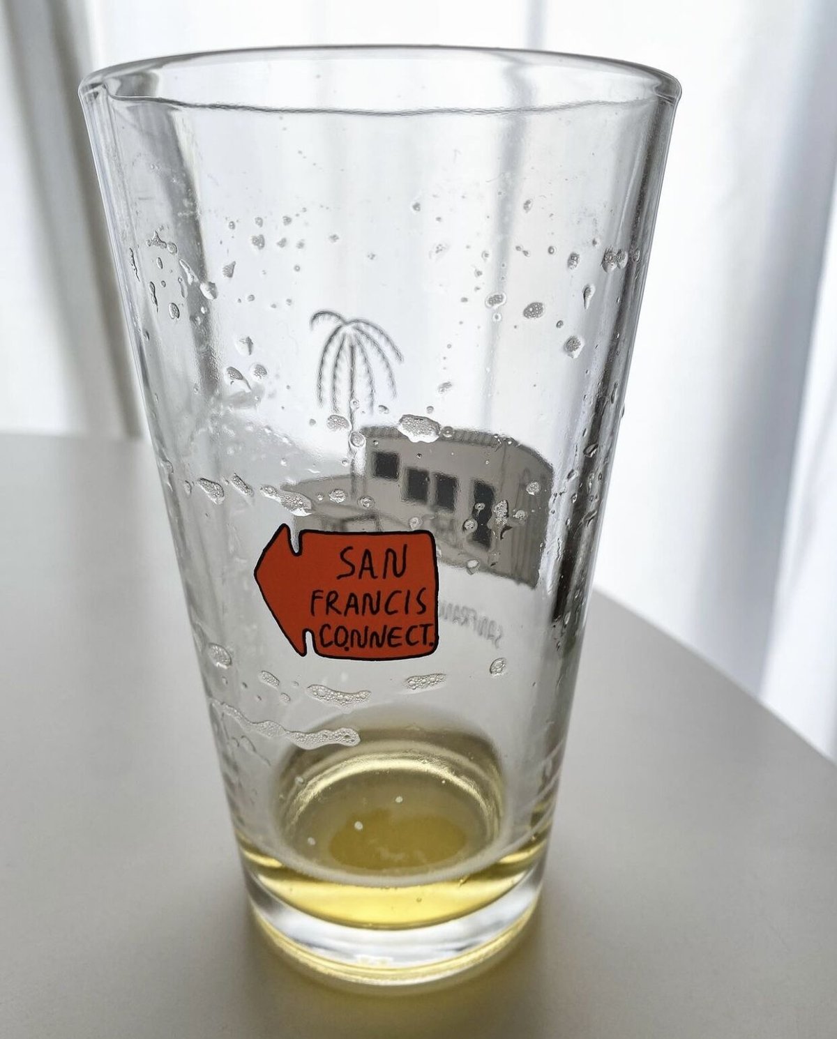 SANFRANCISCO.NNECT.×YOHEY OGAWA. Pint-glass. |