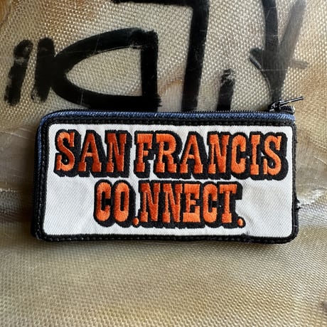 S.F.C. coin purse. hand made. No5.