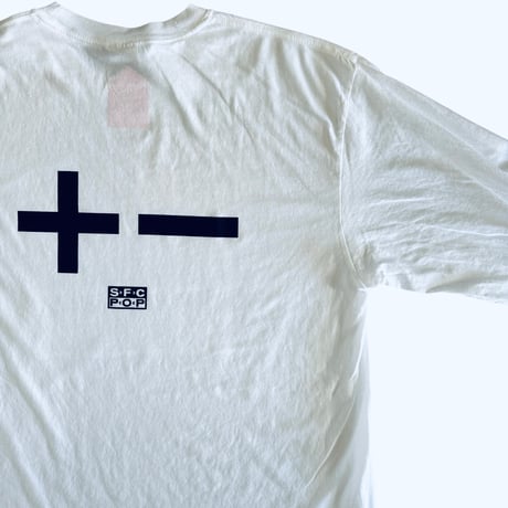 S.F.C. GRUNGE.GRUNGE.GRUNGE. ＋− SFCPOP.   Long-sleeve-tee. Ii×S.F.C. exclusive.