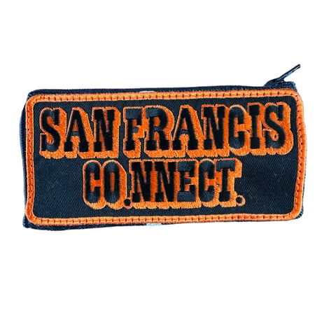 S.F.C. coin purse. hand made one piece item. No8.