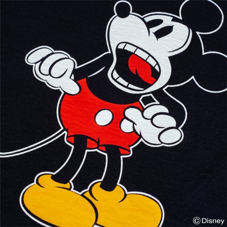COLSUN&SAN FRANCISCO.NNECT.  PRESENTS 【MICKEY MOUSE COLLECTION 】TEE-BLK.