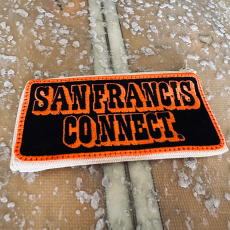 S.F.C. coin purse. hand made one piece item. No3.