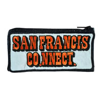S.F.C. coin purse. hand made one piece item. No5.