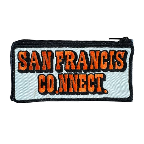 S.F.C. coin purse. hand made one piece item. No5.