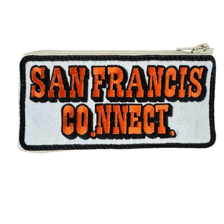 S.F.C. coin purse. hand made one piece item. No9.