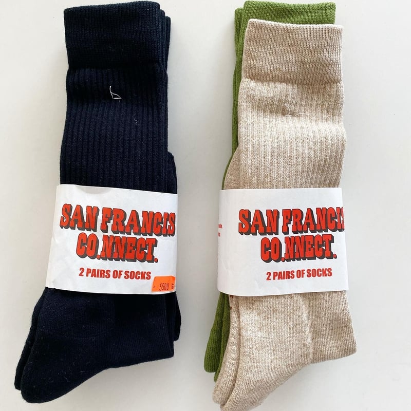 SAN FRANCISCO.NNECT.L.B.O.P.W. 2PAIRS SOCKS | s...