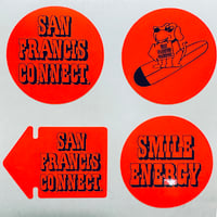 S.F.C. SMILE ENERGY Sticker-set.
