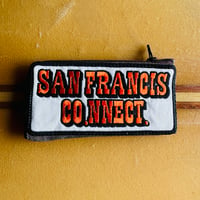 S.F.C. coin purse. hand made one piece item. No2.