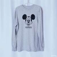 COLSUN&SAN FRANCISCO.NNECT.  PRESENTS 【MICKEY MOUSE COLLECTION 】long-sleeve TEE.GRY杢.