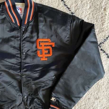 “SF Giants.Stadium Jamper by STARTER. OGAWA YOHEI-HAND SCREEN PRINT.