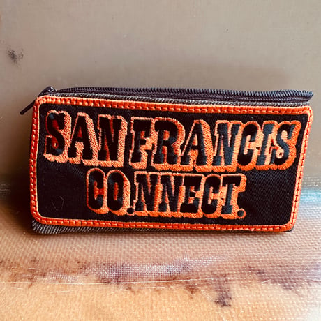 S.F.C. coin purse. hand made one piece item. No4.