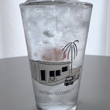 SANFRANCISCO.NNECT.×YOHEY OGAWA.  Pint-glass.