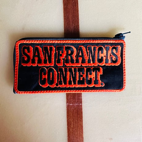 S.F.C. coin purse. hand made one piece item. No6.
