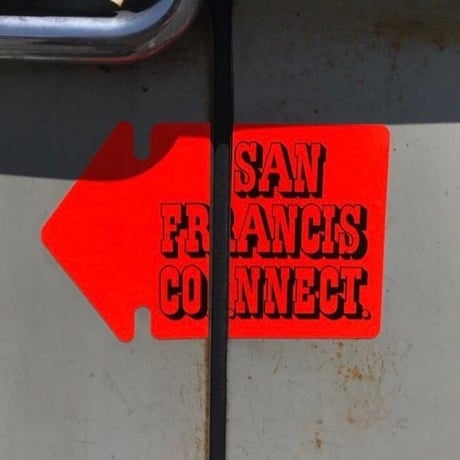 SAN FRANCISCO.NNECT. Arrow ステッカー