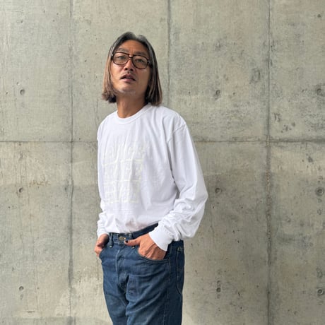 S.F.C. GRUNGE.GRUNGE.GRUNGE. ＋− SFCPOP.   Long-sleeve-tee. Ii×S.F.C. exclusive.