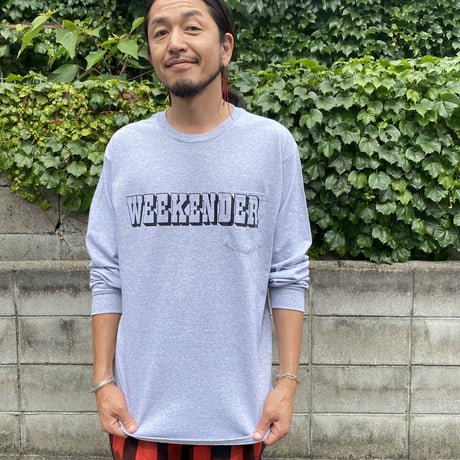 S.F.C WEEKENDER-L/S TEE.GRY.