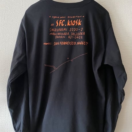 OGAWA YOHEI x. SFC L/S WEB限定 BLACK ORANGE