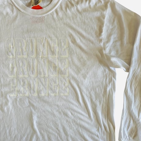 S.F.C. GRUNGE.GRUNGE.GRUNGE. ＋− SFCPOP.   Long-sleeve-tee. Ii×S.F.C. exclusive.