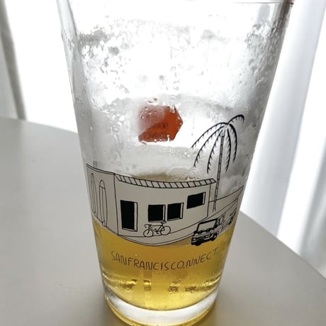SANFRANCISCO.NNECT.×YOHEY OGAWA.  Pint-glass.